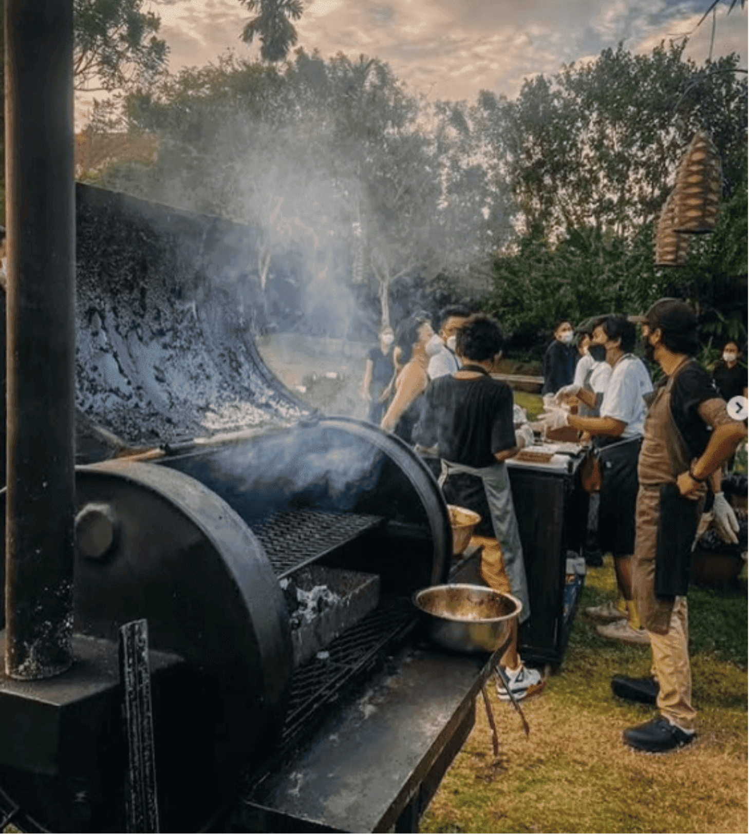 Bali's first cookout event with pitmaster Vivi Milana