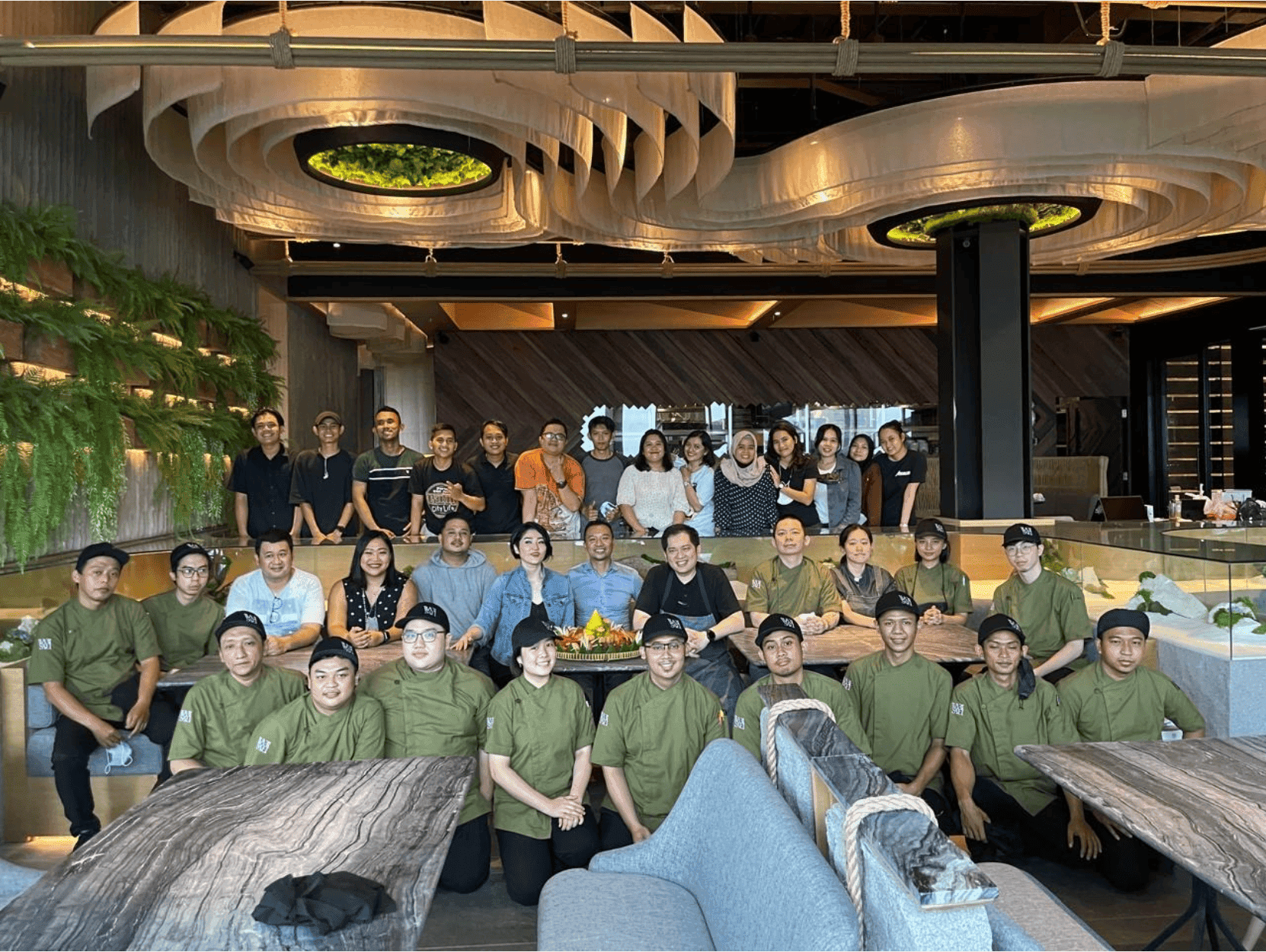 FOH pre-opening training